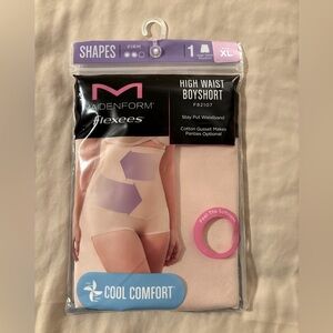 NWT Maidenform Flexees Shapers for Women in Cream Color Size XL